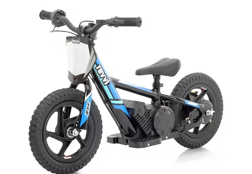 REVVI 12" Kid's Electric Balance Bike - Metal Frame and Rubber Tyres
