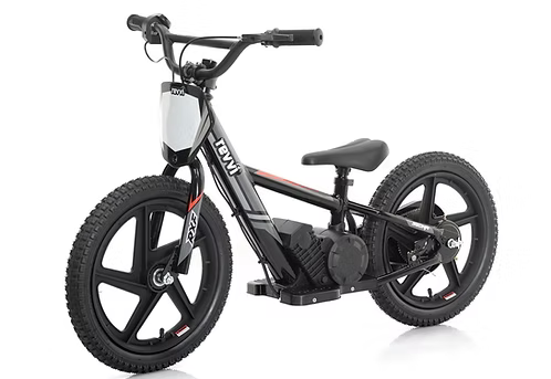 REVVI 16" Kid's Electric Balance Bike - Metal Frame and Rubber Tyres