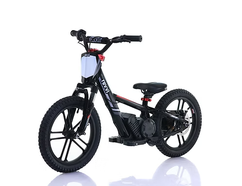 REVVI 16" Plus Kid's Electric Balance Bike - Metal Frame, Disc Brake, Front Suspension