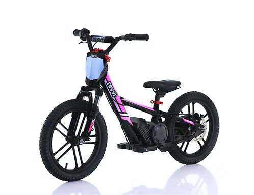 REVVI 16" Plus Kid's Electric Balance Bike - Metal Frame, Disc Brake, Front Suspension
