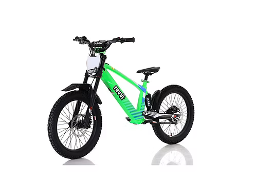 REVVI 20" Kid's Electric Bike - Hydraulic Brakes, Front & Rear Suspension