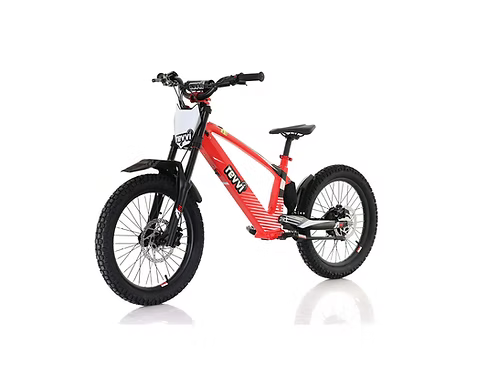 REVVI 20" Kid's Electric Bike - Hydraulic Brakes, Front & Rear Suspension